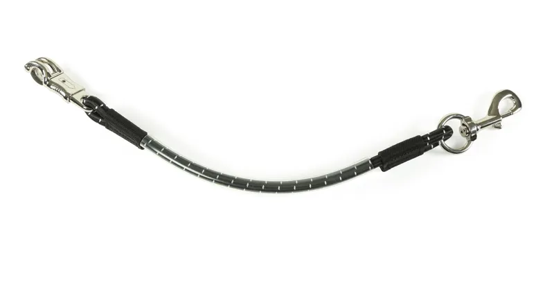 Shires Heavy Duty Bungee Trailer Tie in Black